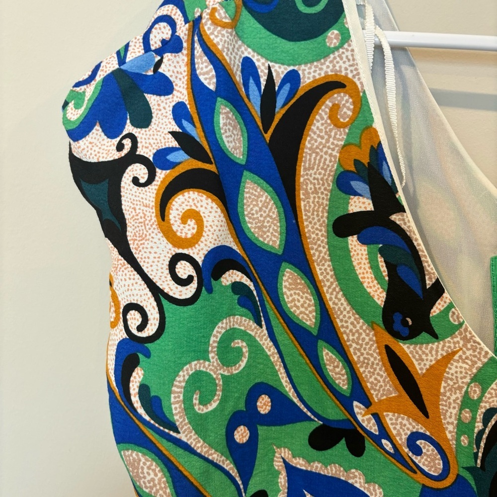 Maeve Anthropologie Elegant Multicolor Patterned Dress Medium - Picture 4 of 12